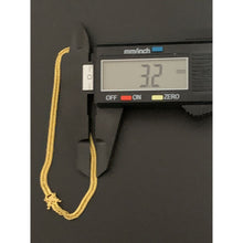 Load image into Gallery viewer, 18K Gold Chain Bracelet Size 7.5 inches 2.51 grams - Rafant