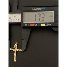 Load image into Gallery viewer, 18K Gold Pendant Cross 0.71 grams - Rafant