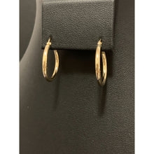Load image into Gallery viewer, 18K Gold Earrings Hoops Loops 1.29 grams - Rafant