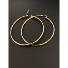 Load image into Gallery viewer, 18K Yellow Gold Earrings Hoops Earrings Large - Rafant