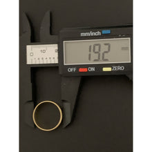 Load image into Gallery viewer, 18K Gold Ring Wedding Band Two Tone Yellow White 2.68 grams S 7.25 - Rafant