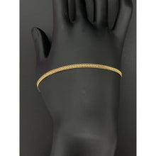Load image into Gallery viewer, 18K Gold Sedusa Chain Bracelet 1.61 grams Size 7.5 inches - Rafant
