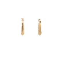 Load image into Gallery viewer, 18K Gold Earrings Hoops Tiny 1 gram - Rafant