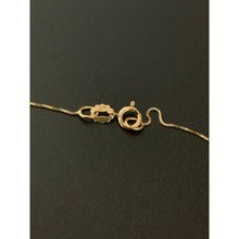 Load image into Gallery viewer, 18K Saudi Gold Necklace 15.75" Chain w/ Key Pendant 1.78 grams - Rafant