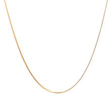 Load image into Gallery viewer, 18K Yellow Gold Necklace Chain Serpentine 1.54 grams 17.75 inches - Rafant