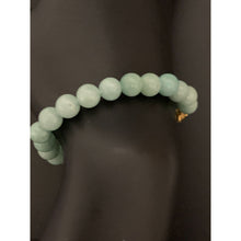 Load image into Gallery viewer, 24K Gold Piyao Pixiu Lucky Charm Bracelet Green Aventurine Gemstones 8mm - Rafant