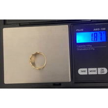 Load image into Gallery viewer, 18K Gold Ring Wave 1.87 grams Size 6.25 - Rafant