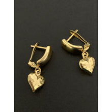 Load image into Gallery viewer, 18K Gold French Clips Dangling Earrings 2.38 grams - Rafant