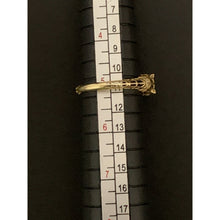 Load image into Gallery viewer, 18K Gold Ring Cubic Zirconia 1.05 grams Size 5 - Rafant