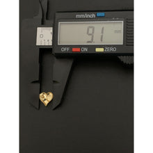 Load image into Gallery viewer, 18K Gold Earrings Pendant Set Heart 1.28 grams - Rafant