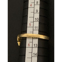 Load image into Gallery viewer, 18K Gold Ring Double Heart 1.24 grams Size 5.5 - Rafant