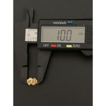 Load image into Gallery viewer, 18K Gold Earrings Stud Dollar Signs 1.46 grams - Rafant