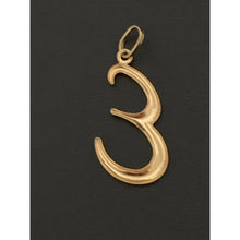 Load image into Gallery viewer, 18K Yellow Gold Pendant Letter E - Rafant