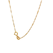 Load image into Gallery viewer, 18K Gold Necklace Chain 18" Pendant Mother Mary Jesus Religious 1.33 grams - Rafant
