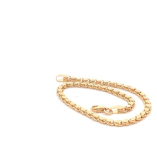 Load image into Gallery viewer, 18K Yellow Gold Bracelet Damascus 3.42 grams Women Size 7.25 inches - Rafant