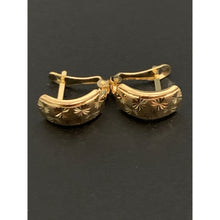 Load image into Gallery viewer, 18K Gold Earrings French Clips 1.74 grams Lightweight - Rafant