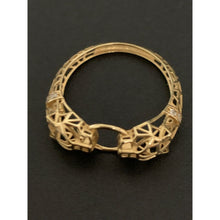Load image into Gallery viewer, 18K Gold Ring Cubic Zirconia Stones 1.19 grams Size 6.5 - Rafant