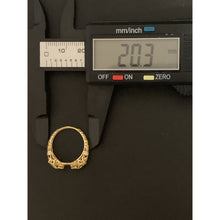 Load image into Gallery viewer, 18K Gold Ring Cubic Zirconia Stones 1.19 grams Size 6.5 - Rafant