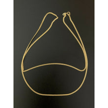 Load image into Gallery viewer, 18K Gold Chain Necklace Saudi Real Gold Curb 24" Lightweight Thin Dainty - Rafant