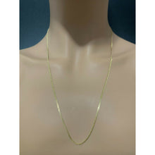 Load image into Gallery viewer, 18K Gold Chain Necklace Saudi Real Gold Curb 24" Lightweight Thin Dainty - Rafant