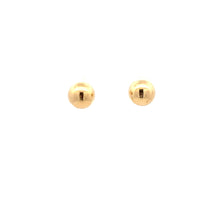 Load image into Gallery viewer, 18K Yellow Gold Earrings Stud Balls 1.29 grams - Rafant