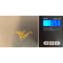 Load image into Gallery viewer, 18K Gold Necklace Chain with Heart Key Pendant 0.69 grams - Rafant