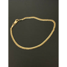 Load image into Gallery viewer, 18K Saudi Gold Bracelet Link Chain Size 7" 1.93 grams - Rafant