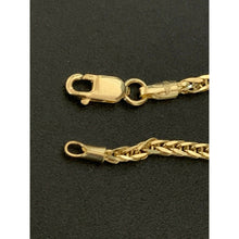 Load image into Gallery viewer, 18K Saudi Gold Bracelet Link Chain Size 7" 1.93 grams - Rafant