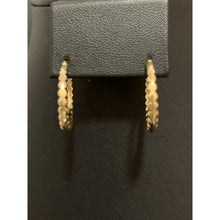 Load image into Gallery viewer, 18K Gold Earrings Hoops Loops 1.66 grams - Rafant