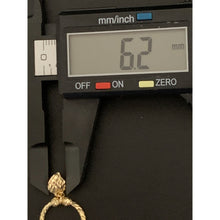 Load image into Gallery viewer, 18K Gold Earrings Hoops Heart 2.47 grams - Rafant