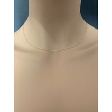 Load image into Gallery viewer, 18K Gold Chain Necklace Saudi Gold Link 17.50" Very Lightweight Dainty 0.67g - Rafant