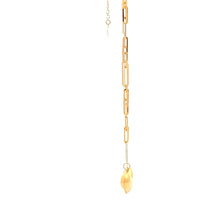 Load image into Gallery viewer, 18K Yellow Gold Bracelet Paperclip Heart Charm 1 gram 6.5 inches plus 1 inch - Rafant