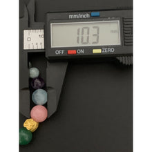 Load image into Gallery viewer, 24K Gold Money Bags Lucky Charm Bracelet Gemstones Size 6 to 8 inches - Rafant