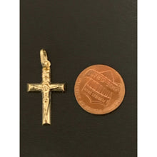 Load image into Gallery viewer, 18K Gold Pendant Cross 0.74 grams - Rafant