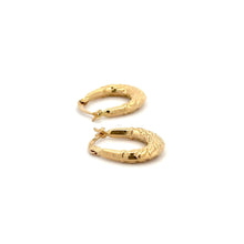 Load image into Gallery viewer, 18K Gold Earrings Hoops Small 1.03 grams - Rafant