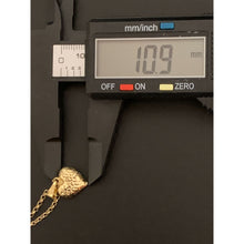 Load image into Gallery viewer, 18K Gold Necklace Chain 17.50 inches with Puffed Heart Pendant 1.94 grams - Rafant