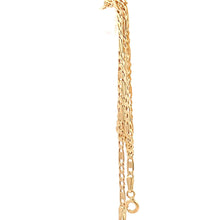 Load image into Gallery viewer, 18K Yellow Gold Necklace Chain Figaro 19.75 inches 3.83 grams - Rafant