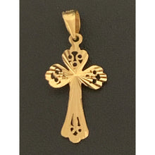 Load image into Gallery viewer, 18K Gold Pendant Cross Jesus Christ 0.86 grams - Rafant