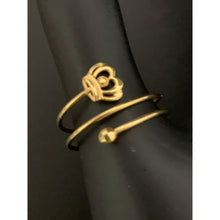Load image into Gallery viewer, 18K Gold Rings Spiral Crown 1.18 grams Size 7.5 - Rafant