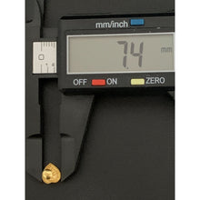 Load image into Gallery viewer, 18K Gold Earrings Studs Screw Type Heart 0.43 grams - Rafant