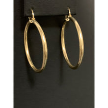 Load image into Gallery viewer, 18K Gold Earrings Hoops Loops 2.42 grams - Rafant