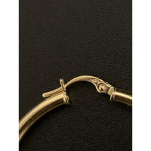 Load image into Gallery viewer, 18K Gold Earrings Hoops Loops 2.42 grams - Rafant