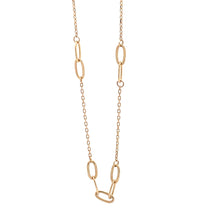 Load image into Gallery viewer, 18K Yellow Gold Bracelet Paperclip 6 inches plus 1 inch extension 1.39 grams - Rafant