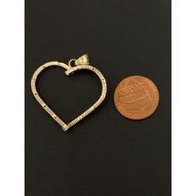 Load image into Gallery viewer, 18K Gold Pendant Heart - Rafant