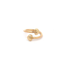 Load image into Gallery viewer, 18K Yellow Gold Ring Heart 0.88 grams Size 6 - Rafant