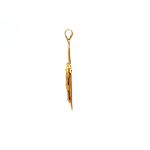 Load image into Gallery viewer, 18K Gold Pendant Cross Jesus Christ Religious 0.73 grams - Rafant