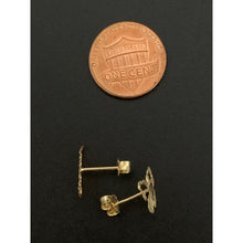 Load image into Gallery viewer, 18K Gold Earrings Studs Butterflies 0.84 grams Lightweight with Defects - Rafant