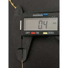 Load image into Gallery viewer, 18K Gold Necklace 18 inches Beaded 1.01 grams - Rafant