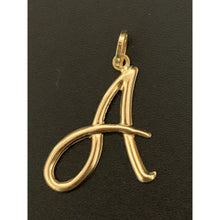 Load image into Gallery viewer, 18K Gold Pendant Letter A 1.23 grams - Rafant