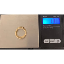 Load image into Gallery viewer, 18K Gold Ring Three Days 1.01 grams Size 6.25 - Rafant